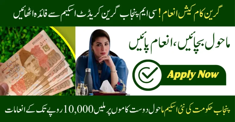 CM Punjab Green Credit Program