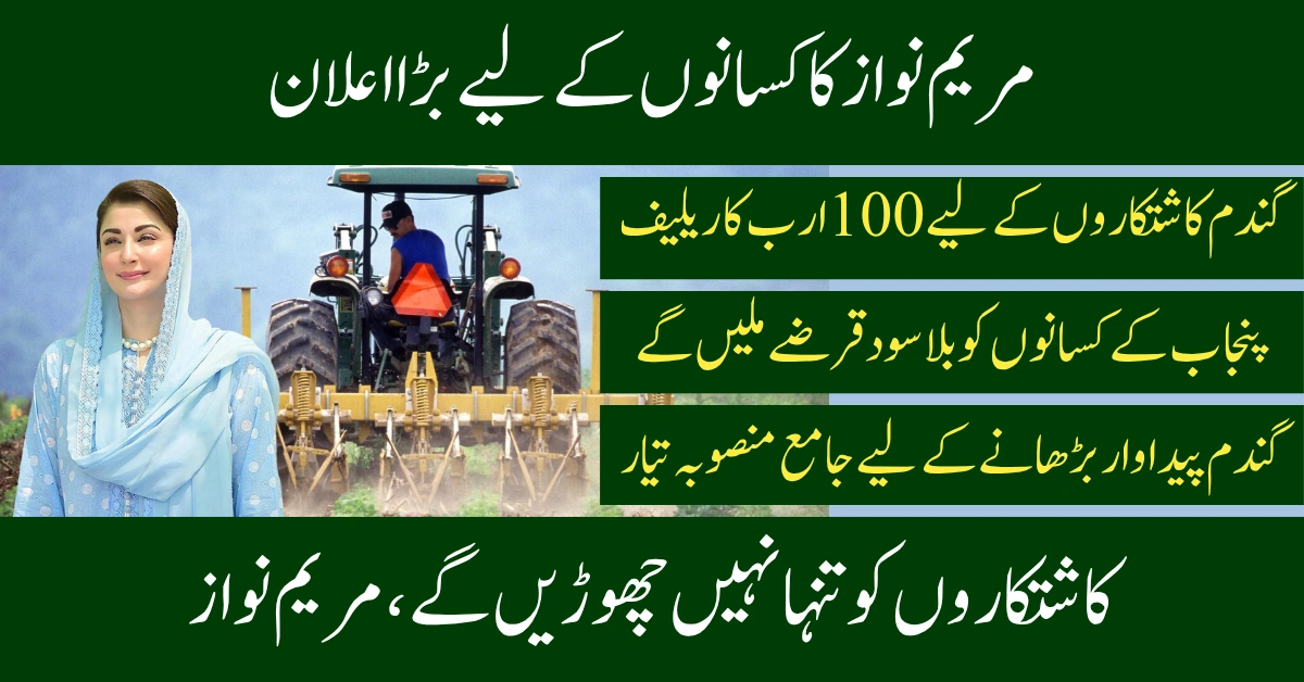 CM Punjab Orders Major Relief Plan for Wheat Farmers